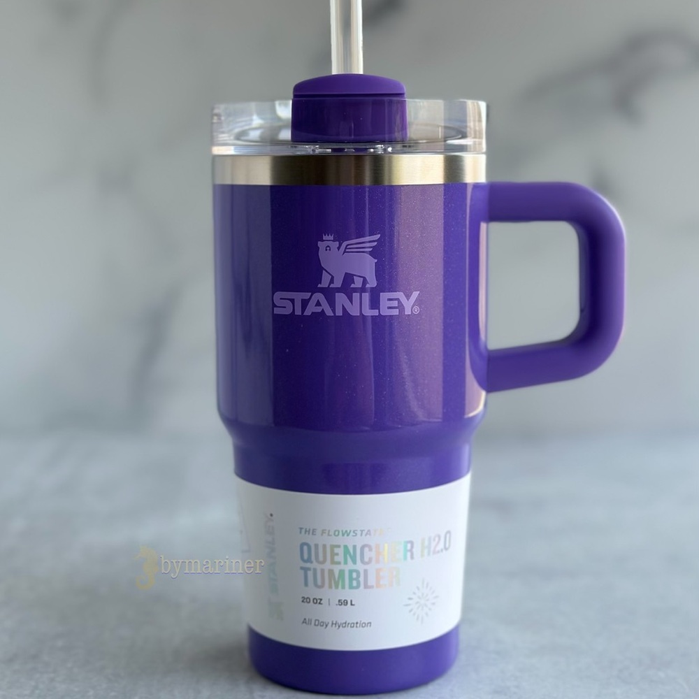 Stanley Dahlia Shimmer Tumbler with Handle 20 oz